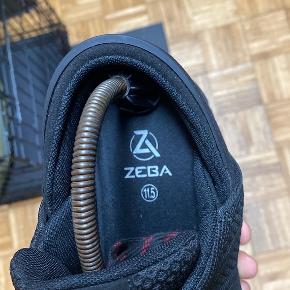 ZEBA Hands Free Slip On Sneakers Black Ember - Picture 16 of 17